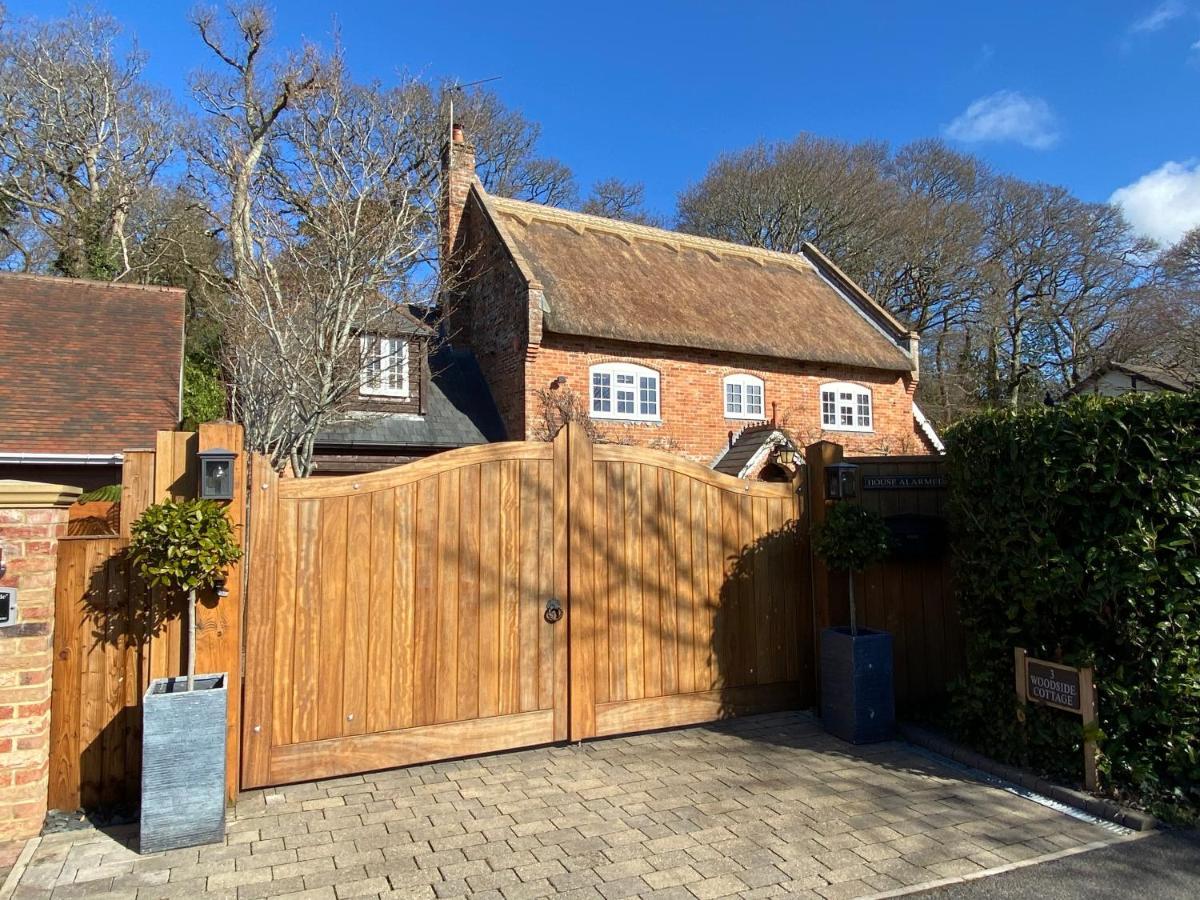 Little Woodside A Beautiful New Forest Self Contained Private Luxury Annexe New Milton Ngoại thất bức ảnh